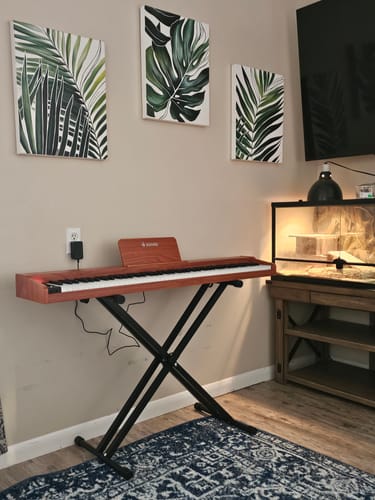 Customer photo review of Donner DEP-1S Velocity-Sensitive Digital Piano
