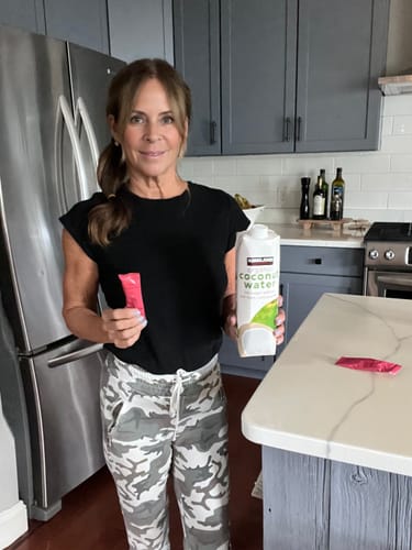 Customer photo review of Premium Electrolyte Drink Mix