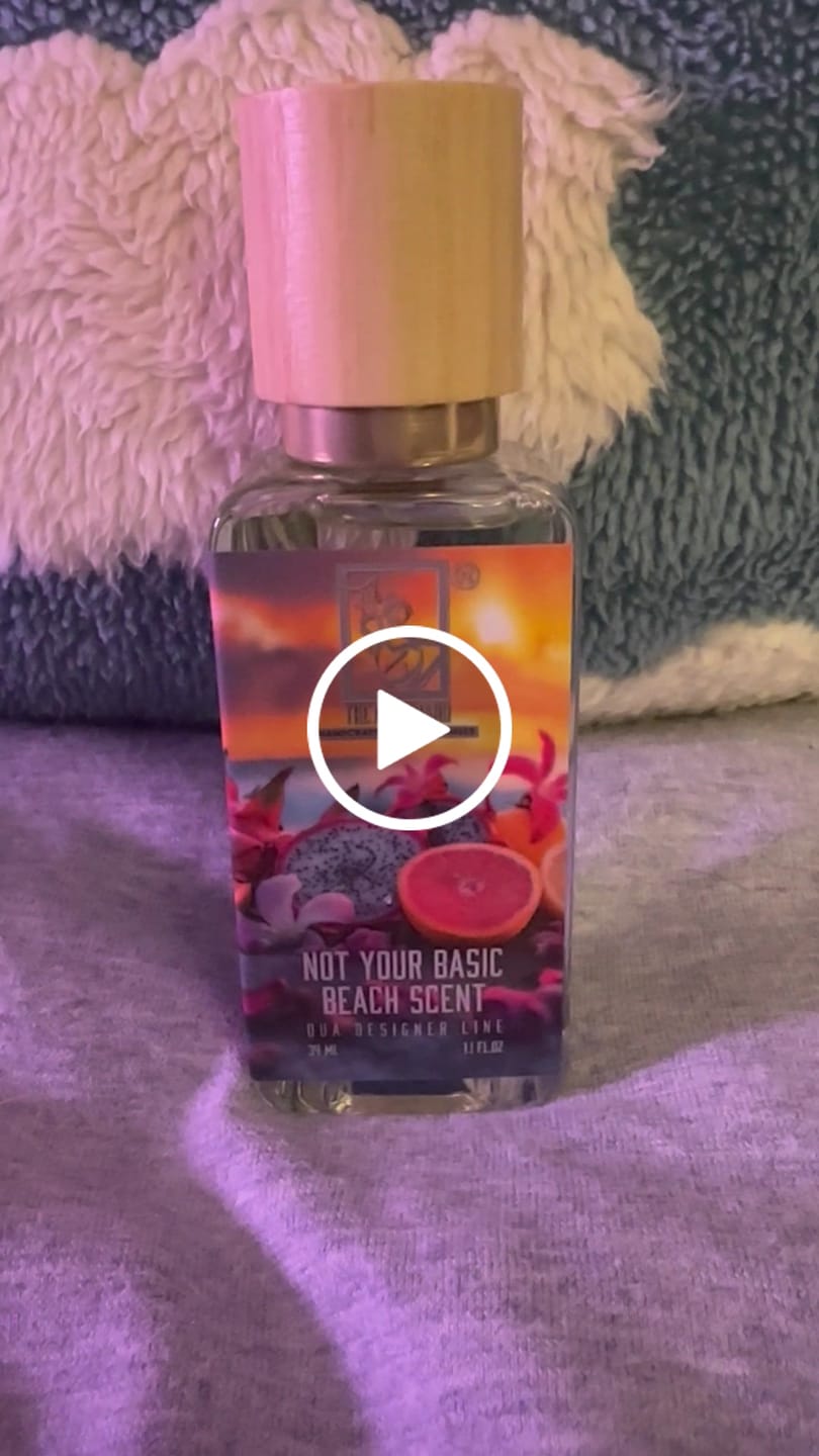 Customer video review of Not Your Basic Beach Scent