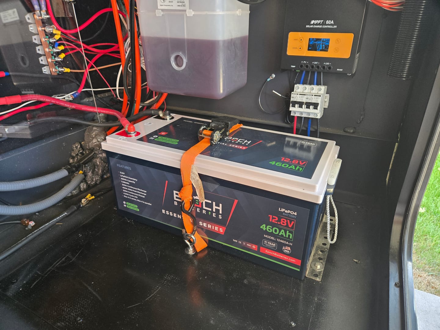 Customer photo review of Epoch Batteries | Essentials Series | 12V 460Ah | Heated & Bluetooth LiFePO4 Battery (PRE-ORDER)