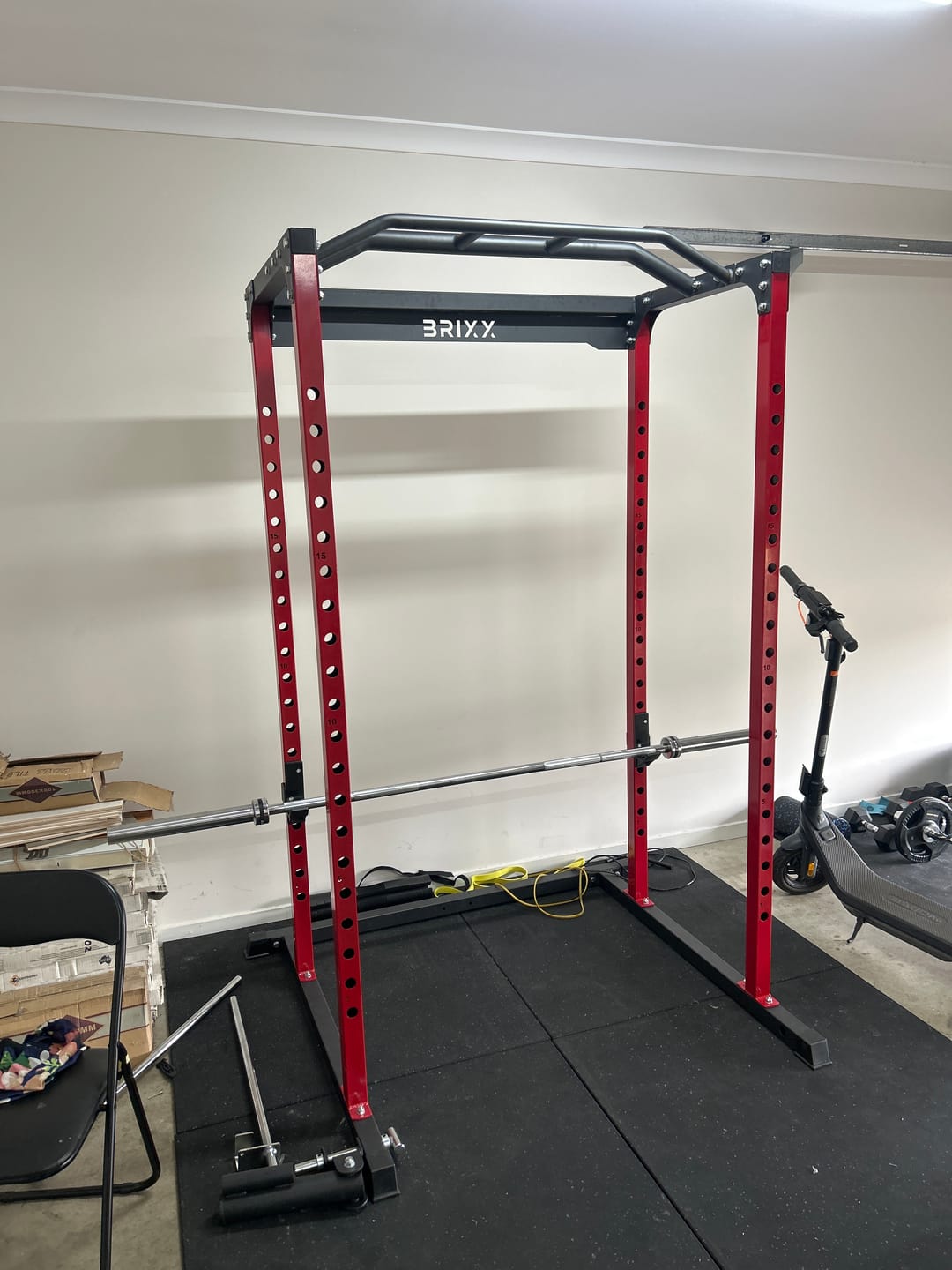 Customer photo review of BRIXX Zeus 2000 Power Rack