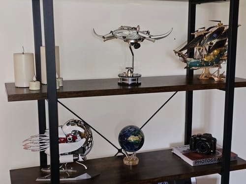 Stephen D. review of Rokrgeek Mechanical Metal Nautilus Model DIY 3D Puzzle image 1 out of 1