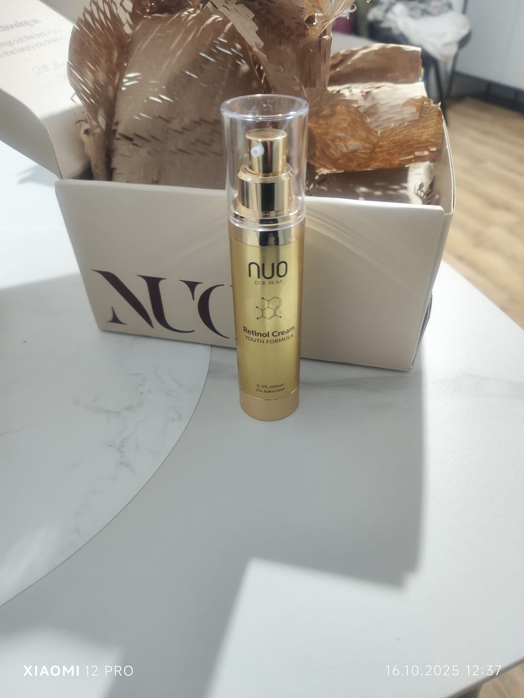 Customer photo review of Crema cu Retinol