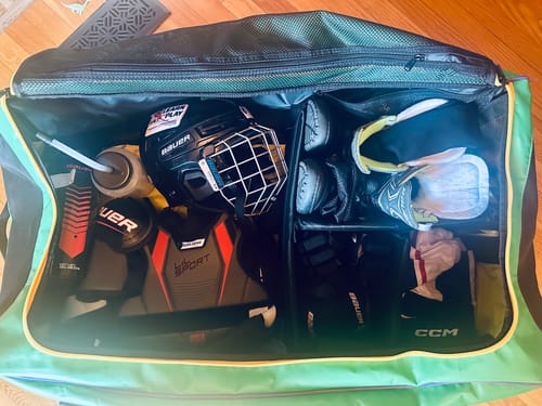 Customer photo review of Conway+Banks Hockey Bag