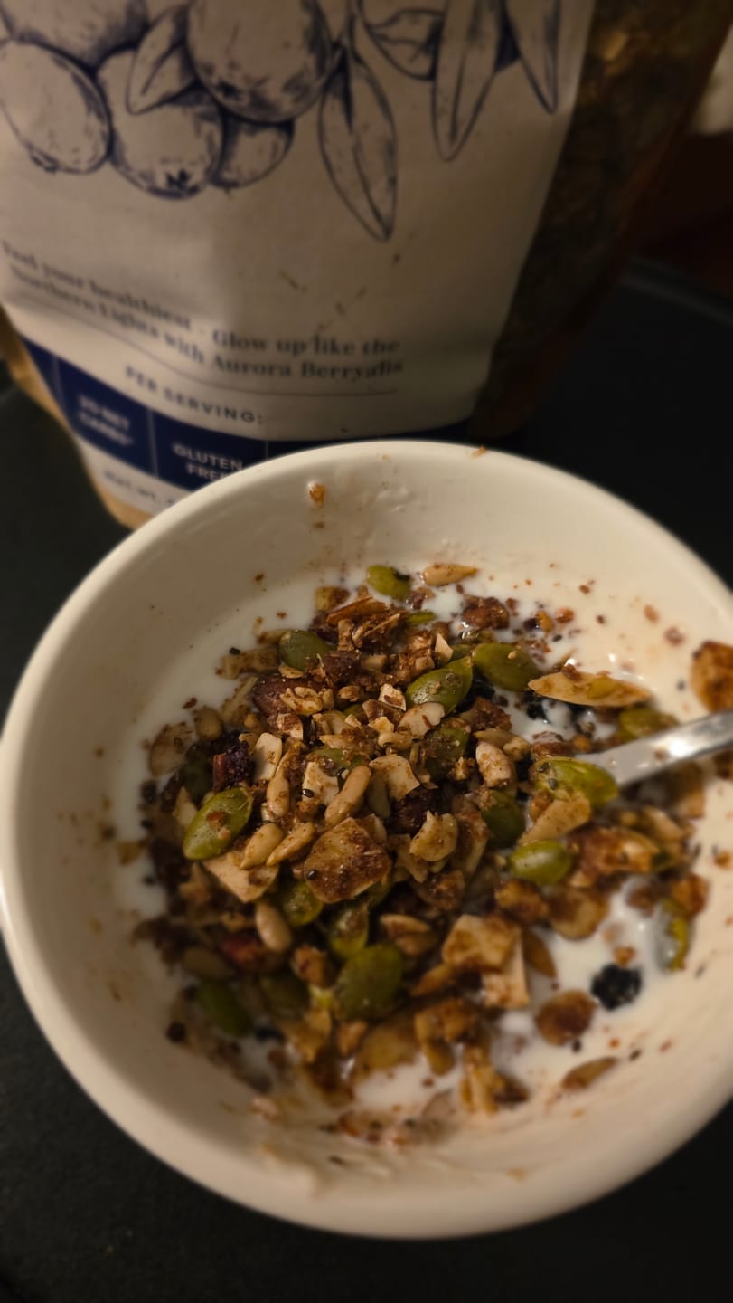 Customer photo review of Aurora Berryalis - Keto Granola