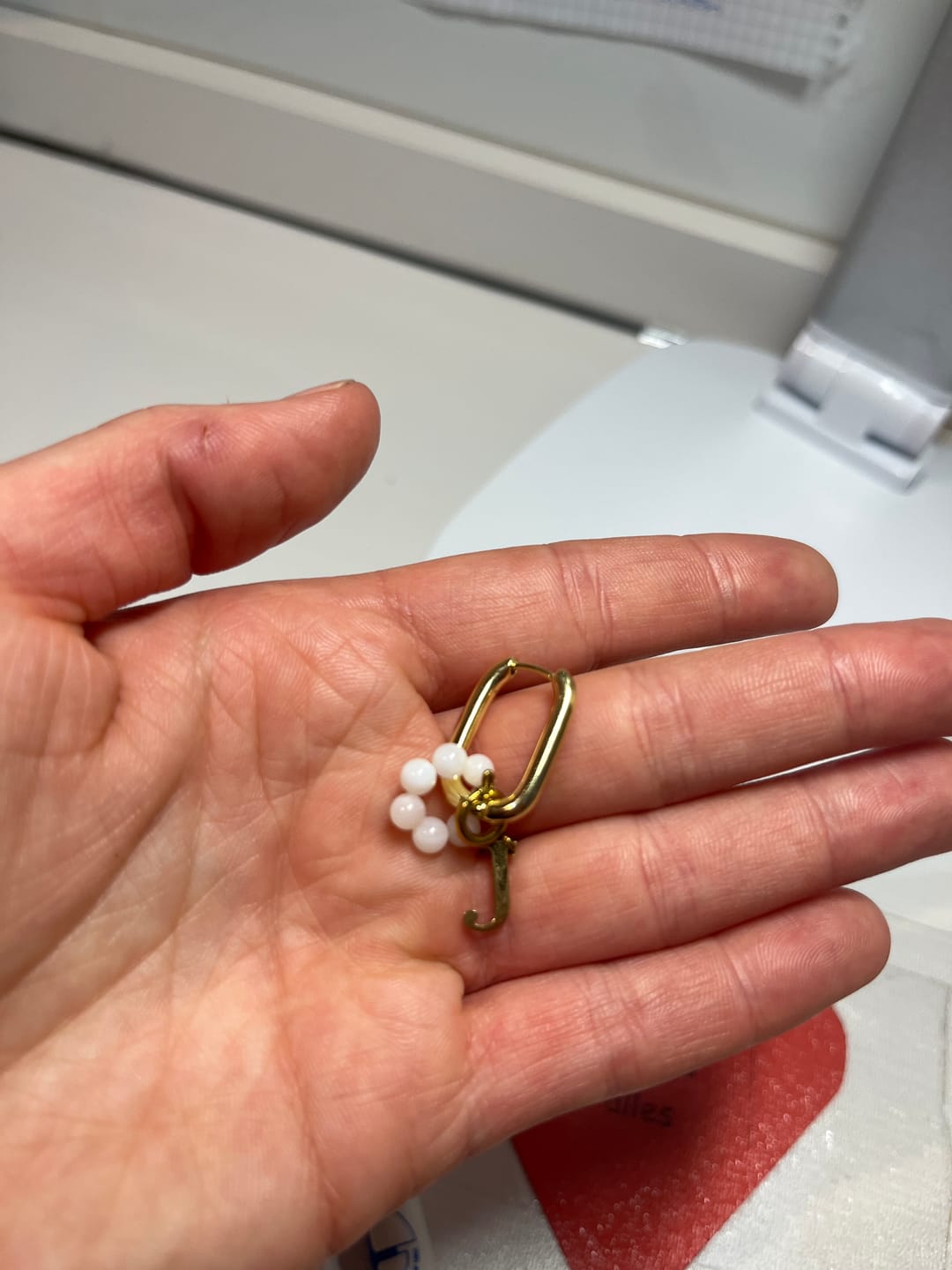 Customer photo review of Alphabet ☼ Charm