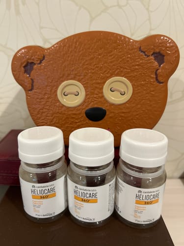 Customer photo review of ヘリオケア360° ORAL（飲む日焼け止め）