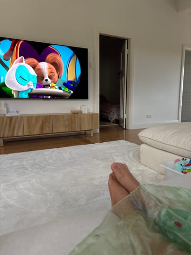 Customer photo review of The Mellow Mat® Cloud Haven 3D (Soft Touch Sensory Tatami Rug)