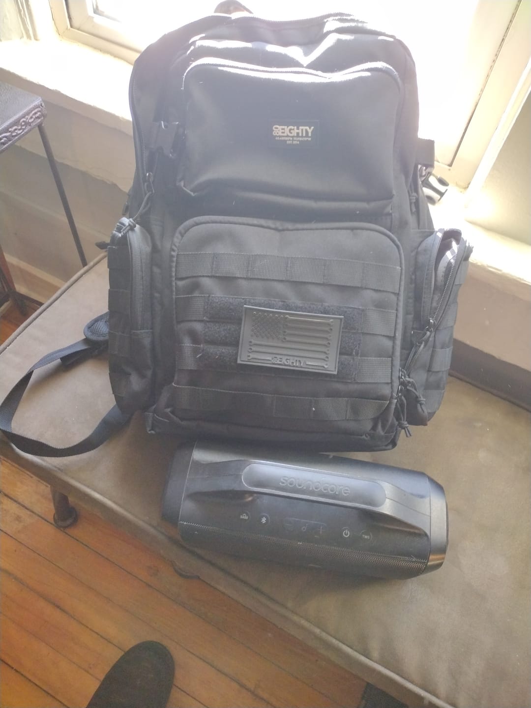Customer photo review of 80Eighty® Commando Raven Backpack