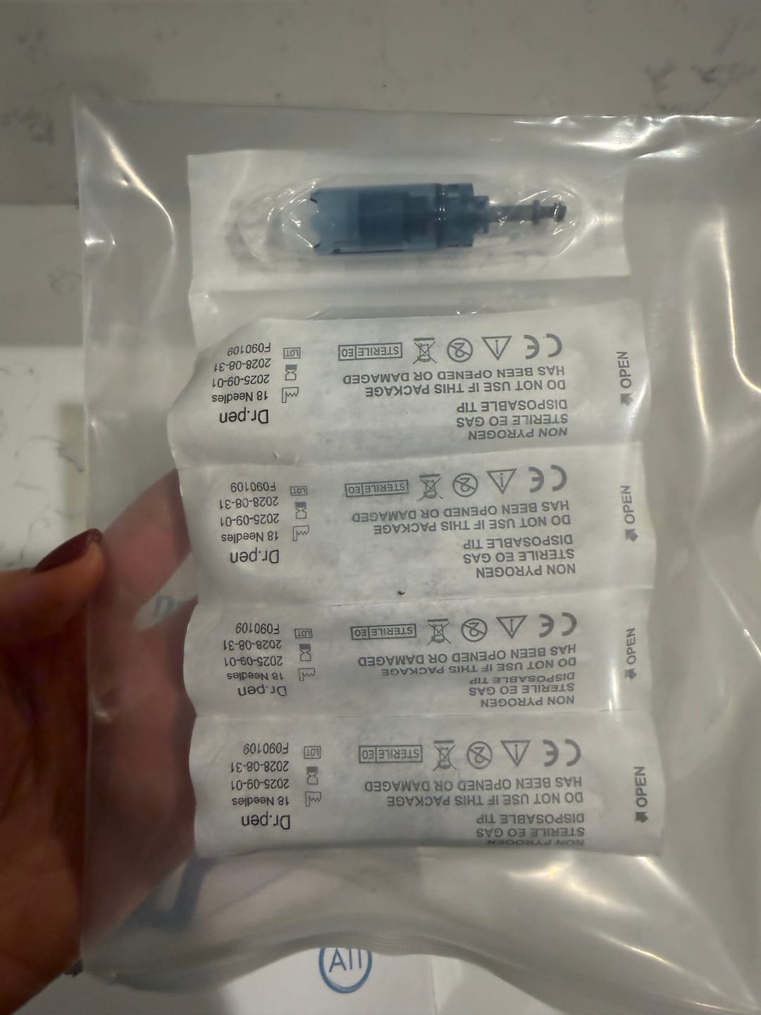 Customer photo review of Dr. Pen M8S/A9/A11/A8S Replacement Cartridges