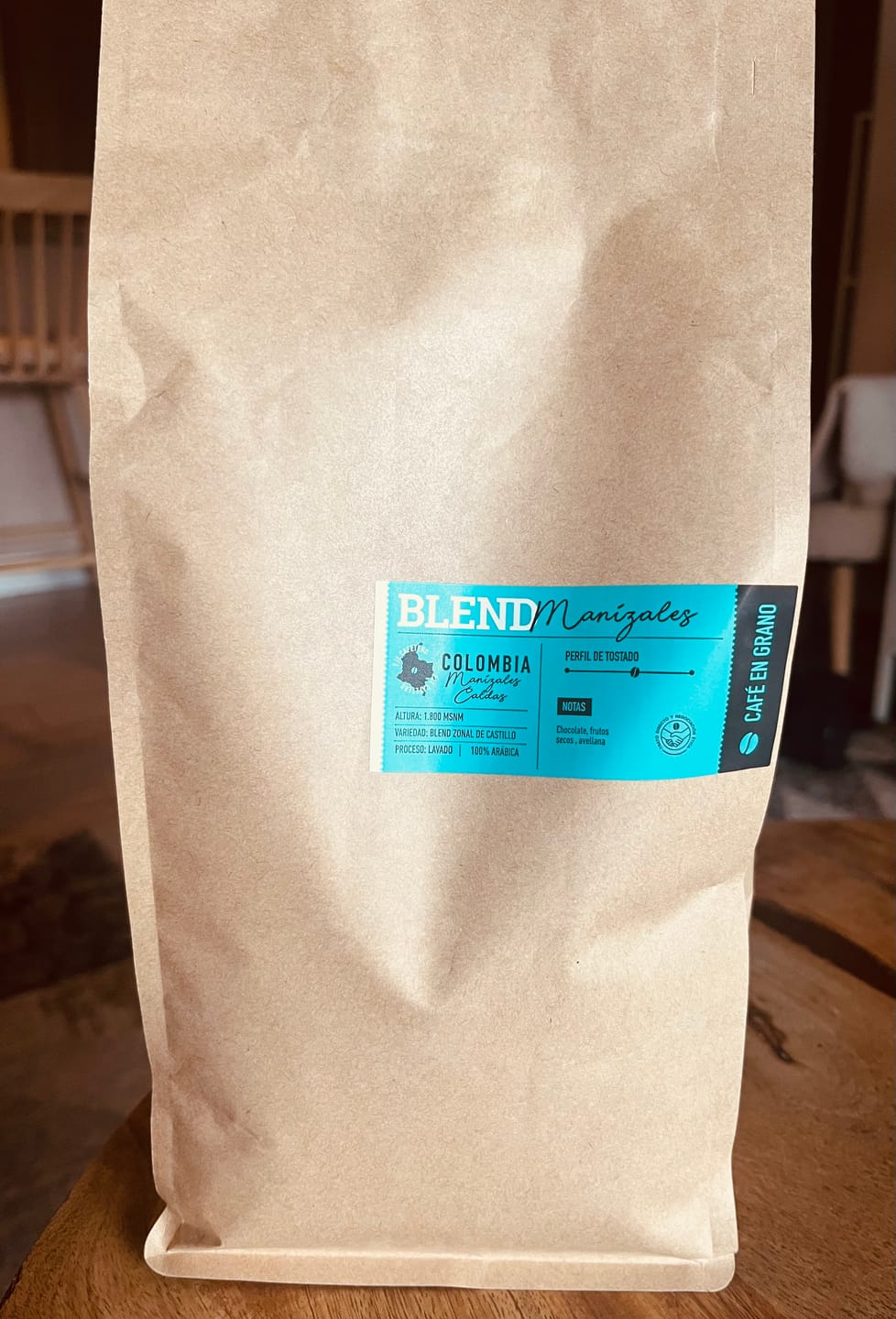 Customer photo review of Colombia | Blend Manizales Bolsa 1KG |GRANO ENTERO