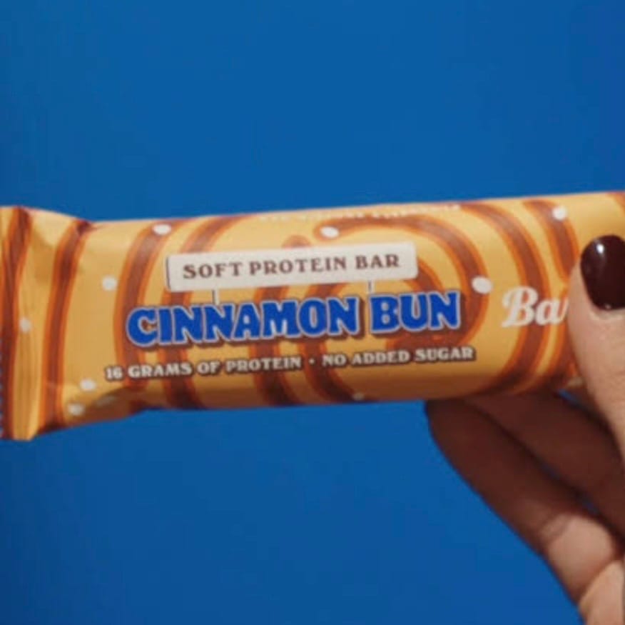 Customer photo review of BAREBELLS Cinnamon Bun