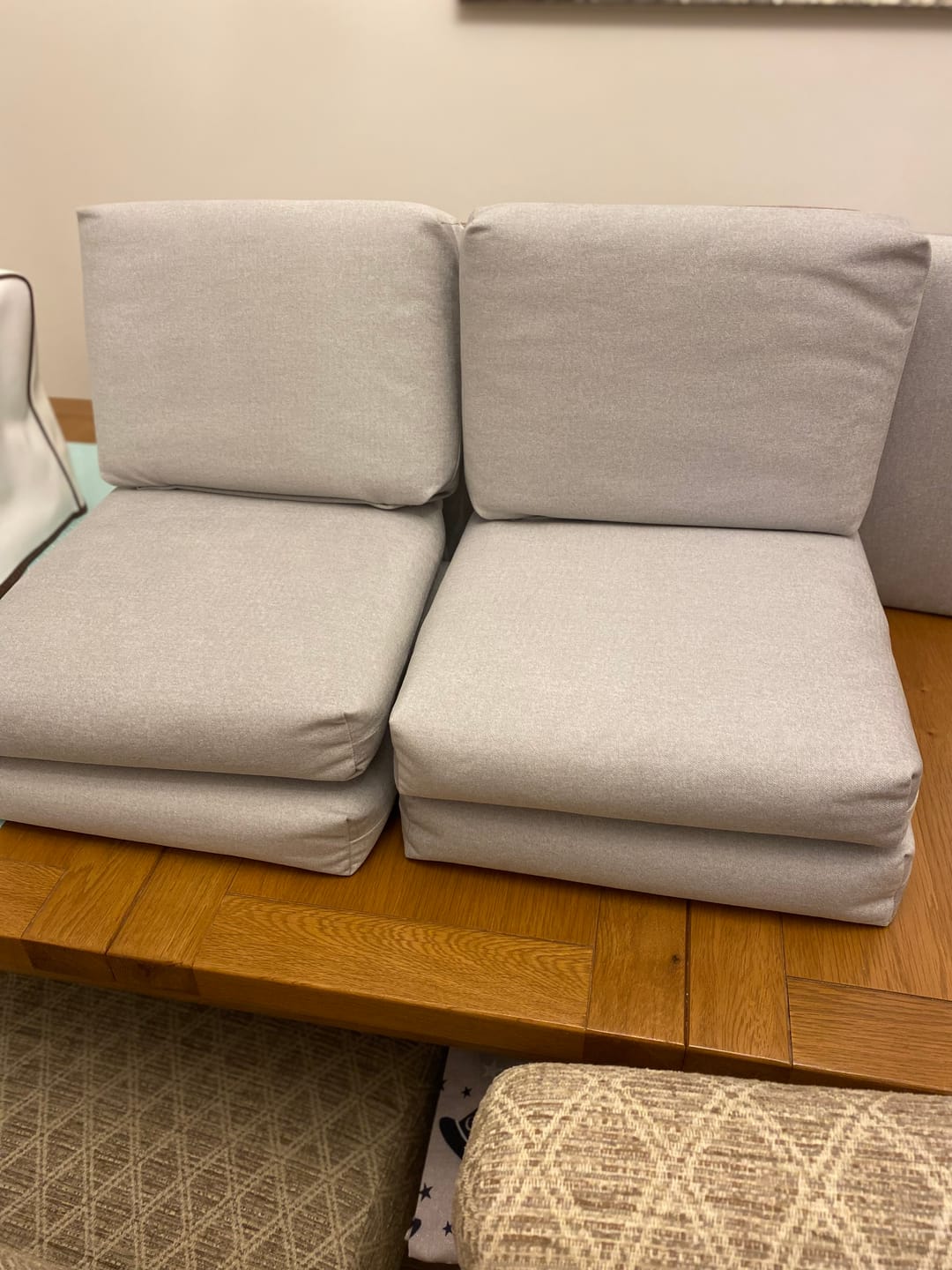 Customer photo review of Grey Haven Furnishing Fabric