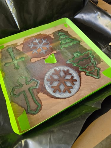 Customer photo review of 1/8"x 3/4" Upcut - 1/4" Shank - UC2175