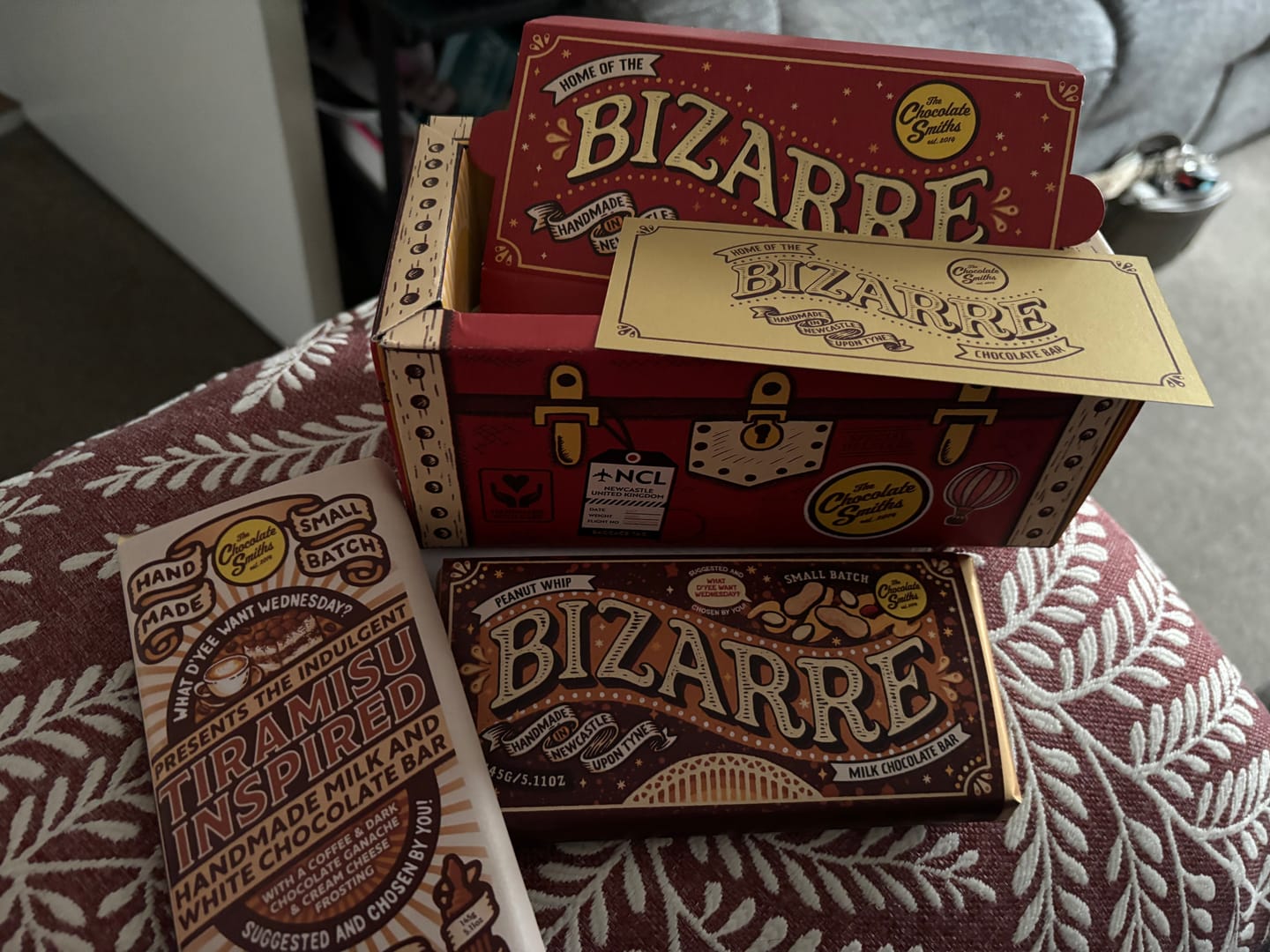 Customer photo review of Black Forest Gateau inspired chocolate bar 145g