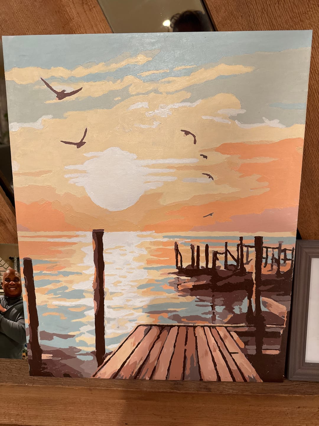 Customer photo review of Sunset Dock
