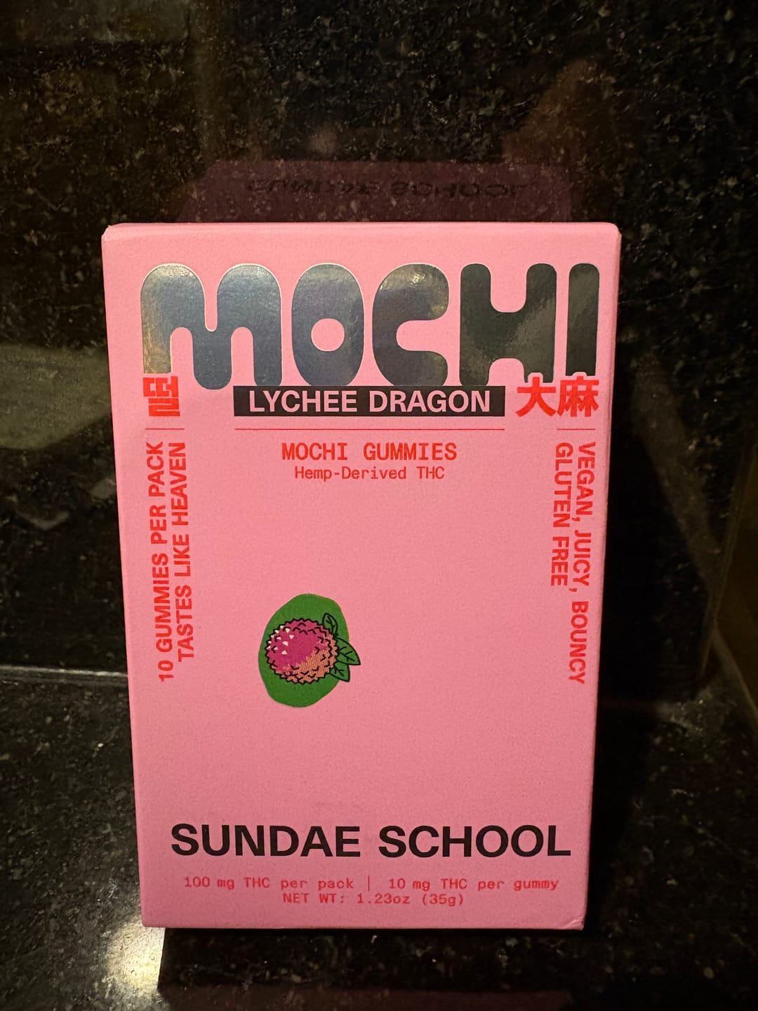 Customer photo review of Lychee Dragon (10mg) Mini