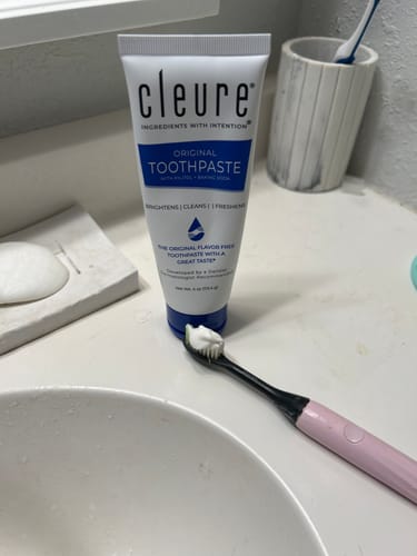 Customer photo review of Toothpaste - Original Without Flavor 4oz