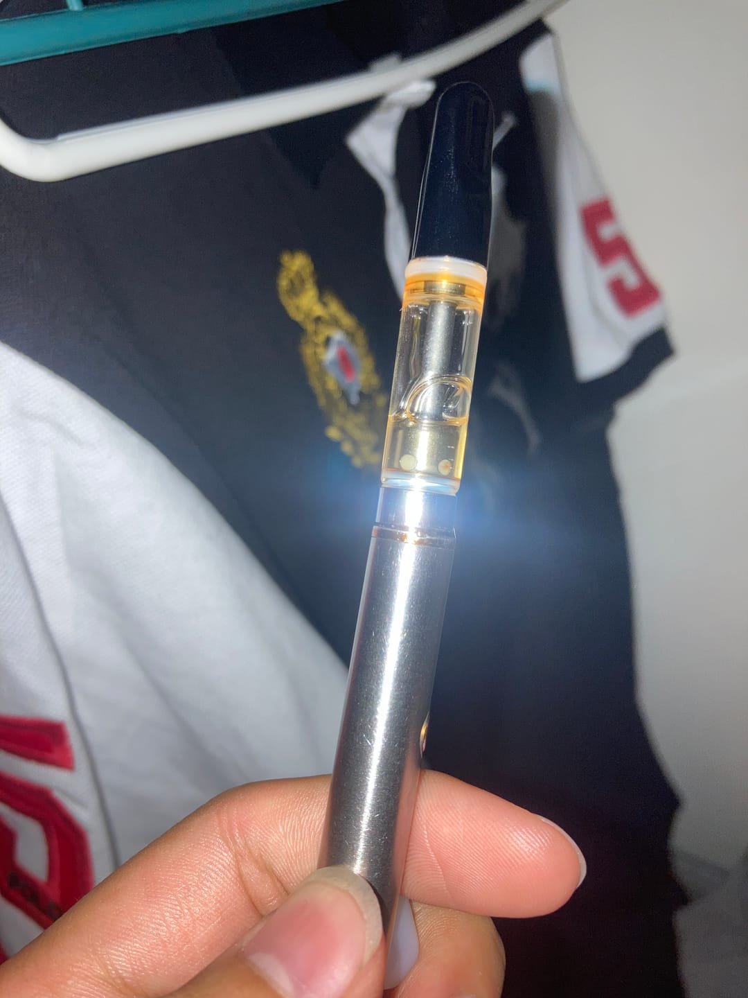 Customer photo review of 1 Gram THCA Full Spectrum Vape Cartridge | Skywalker OG - Indica