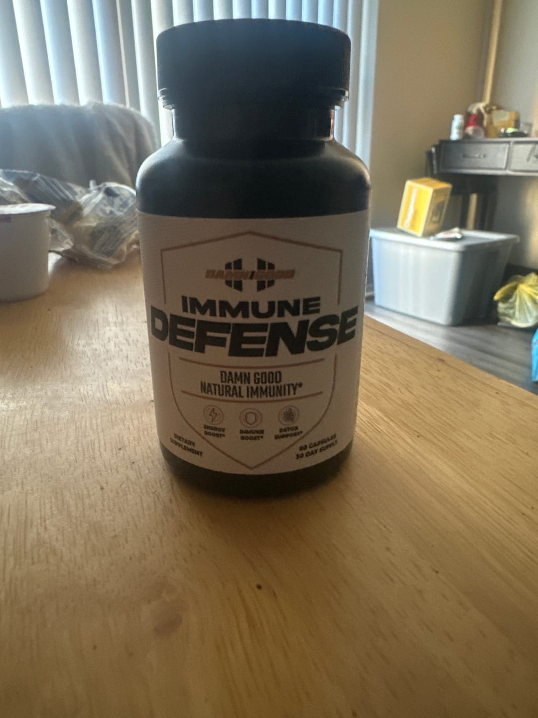 Customer photo review of Damn Good Immune Defense