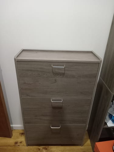 Customer photo review of Mueble Zapatero Organizador Estante para Zapatos VTRIN