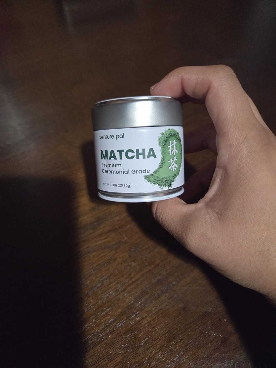 Customer photo review of Ceremonial Grade Matcha Powder - 30g/1.06oz
