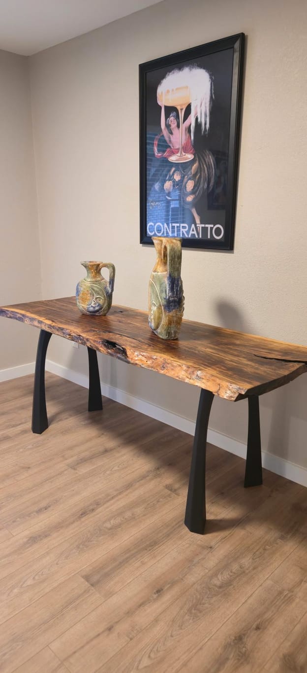Customer photo review of Furniture Legs 419 Nura 28H Metal Modern Dining Table Legs