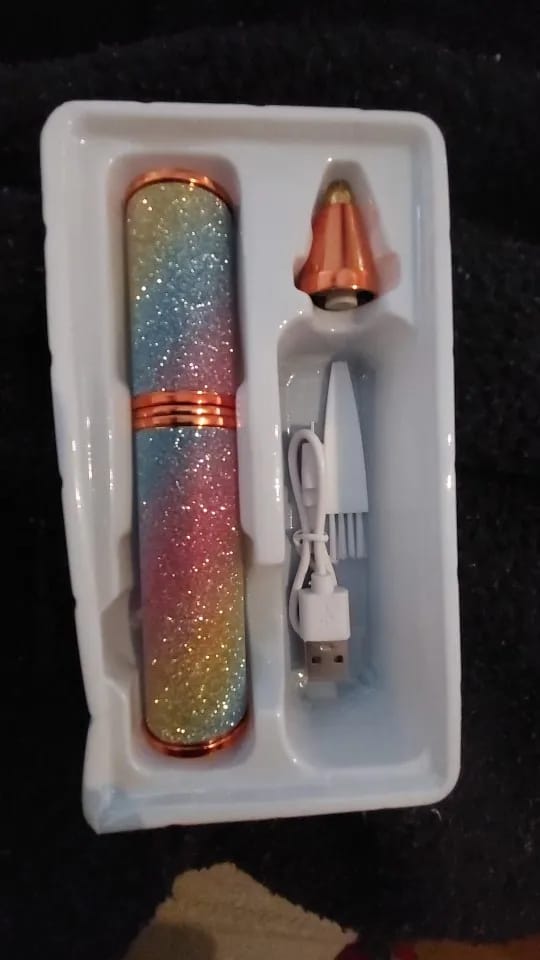 Customer photo review of 2 In 1 Rechargeable Flawless Eyebrow & Facial Hair Remover