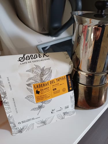 Customer photo review of Colombia | Laderas del Tapias Bolsa 250 gramos | GRANO ENTERO