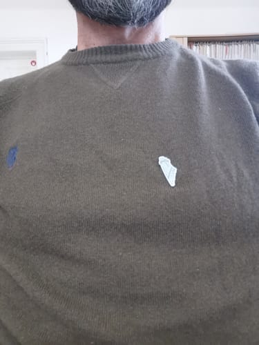 Customer photo review of The Keffiyeh Map - Magnet