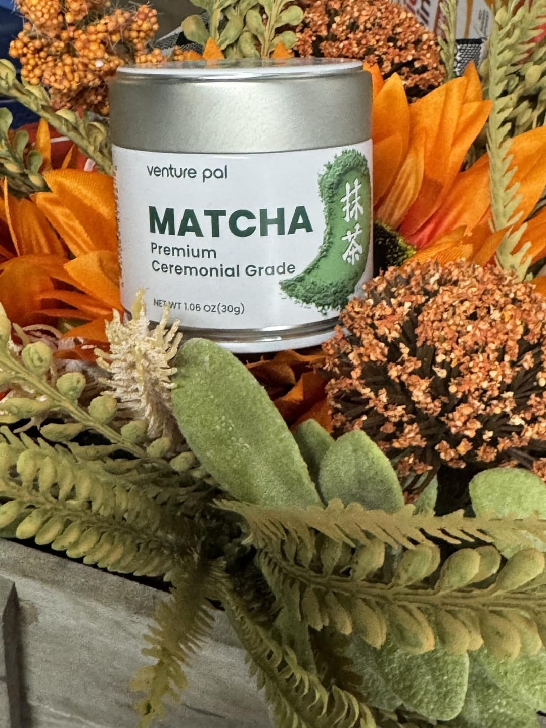 Customer photo review of Ceremonial Grade Matcha Powder - 30g/1.06oz