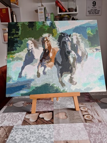 Customer photo review of Spezial-Lupe für Malen nach Zahlen