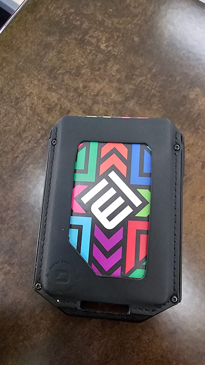 Customer photo review of M4 MAVERICK™ RAIL WALLET