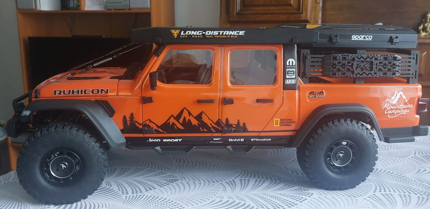 Customer photo review of 1/7 Scale 4WD Brushless RTR RC Crawler JK07Pro
