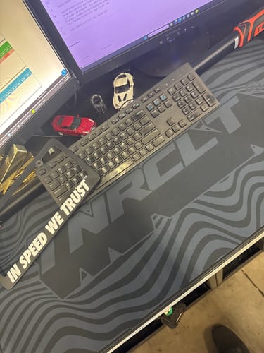 Customer photo review of WAVES DESK MAT