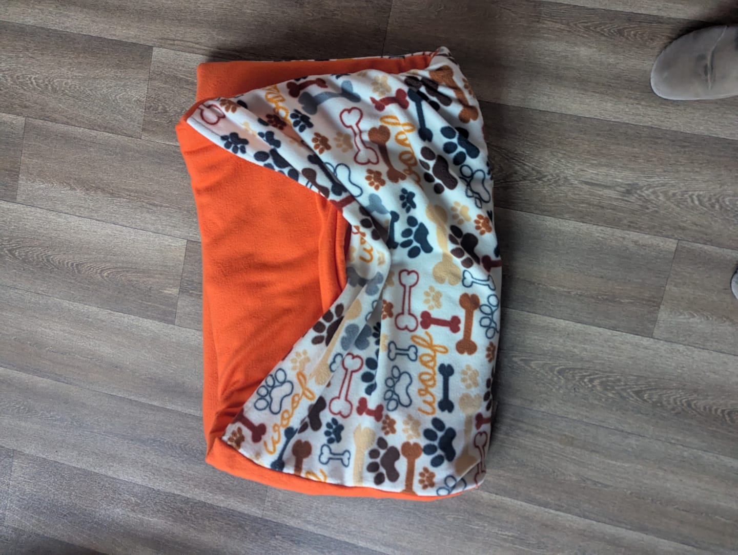 Customer photo review of Plain Fleece/Sweatshirt Remnants