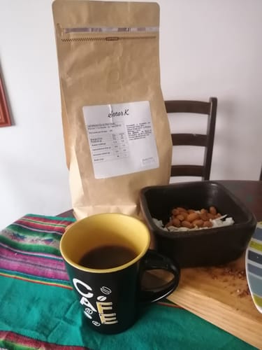 Customer photo review of Café descafeinado de Colombia | Natural decaf Bolsa 1 KG | GRANO ENTERO