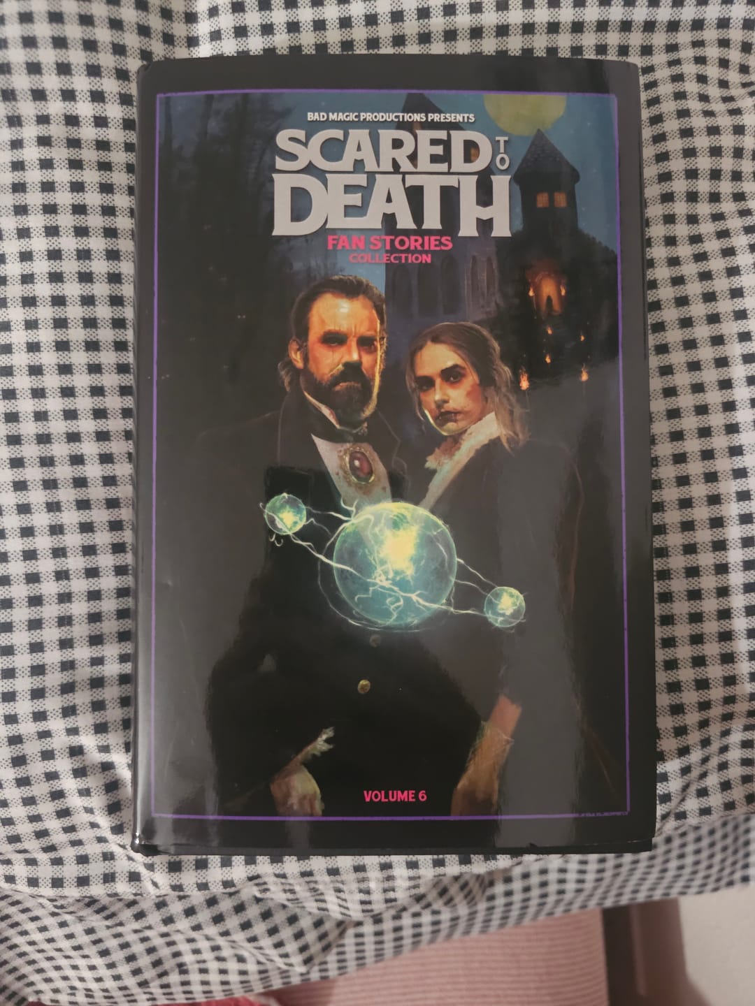Customer photo review of Scared To Death Book Vol 6 SIGNED