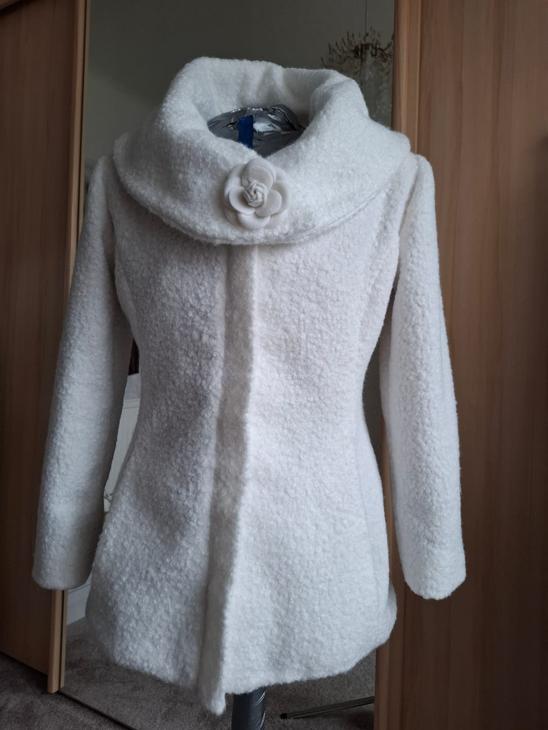 Customer photo review of Plain Boucle Fabric