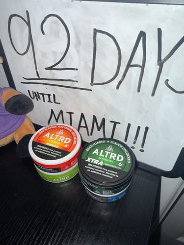 Customer photo review of Variety Pack Nicotine Pouches