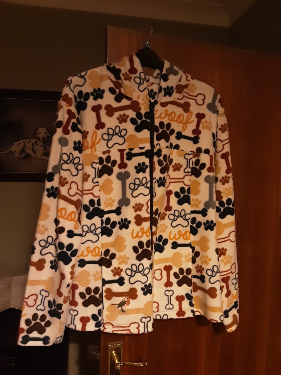 Customer photo review of Playful Paws Anti Pill Polar Fleece Fabric