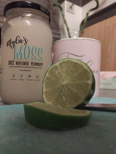 Customer photo review of MYLASMOSS SEAMOSS GEL (340ML)