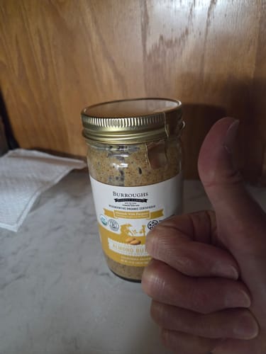 Customer photo review of Regenerative Organic Creamy Almond Butter