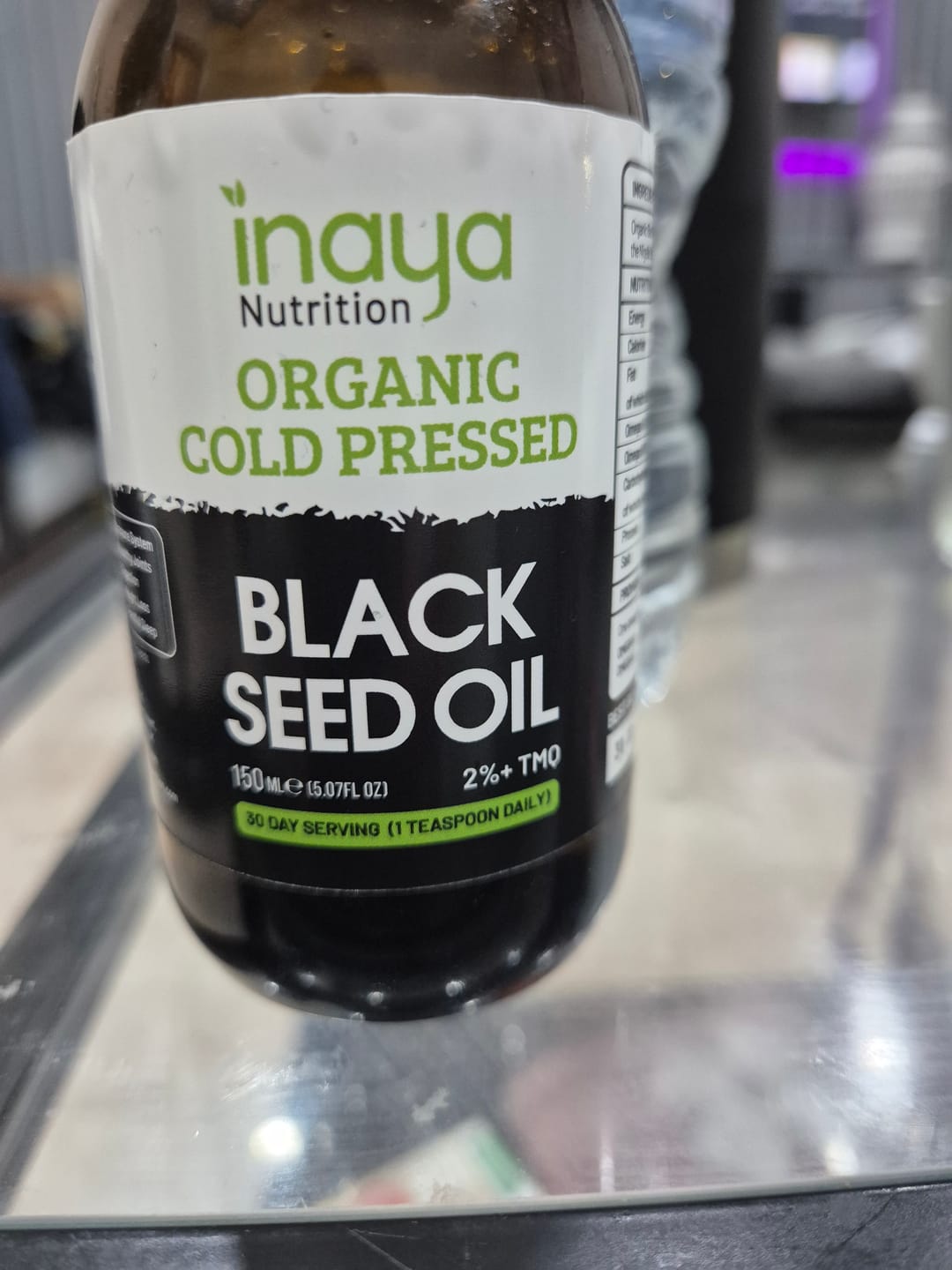 Customer photo review of Organic Black Seed Oil (150ml)