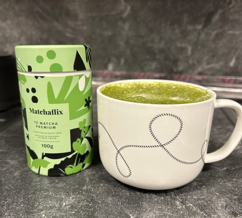 Customer photo review of Té Matcha Premium 100% - (para 1 -3 meses)
