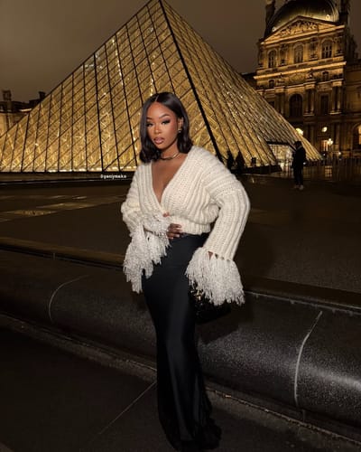 Customer photo review of Black Edition Blunt Cut Bob 10-12" Glueless Wig 5x5 HD Lace