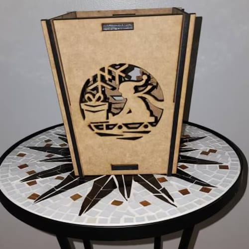 Customer photo review of Christmas lantern 9 bundle laser cut svg file