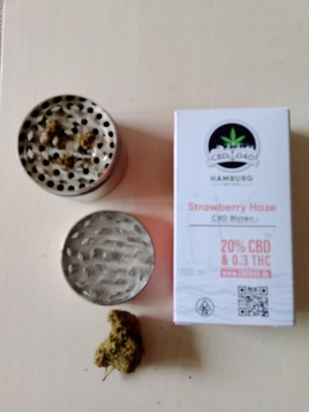 Customer photo review of Strawberry Haze CBD Blüten Indoor