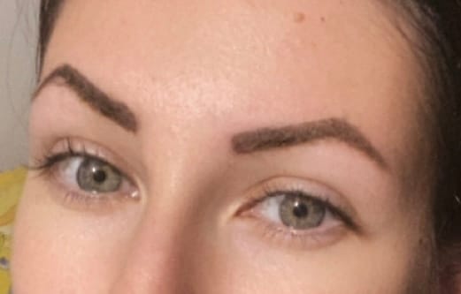 Customer photo review of P.Louise Mini Eyebrow Pencil