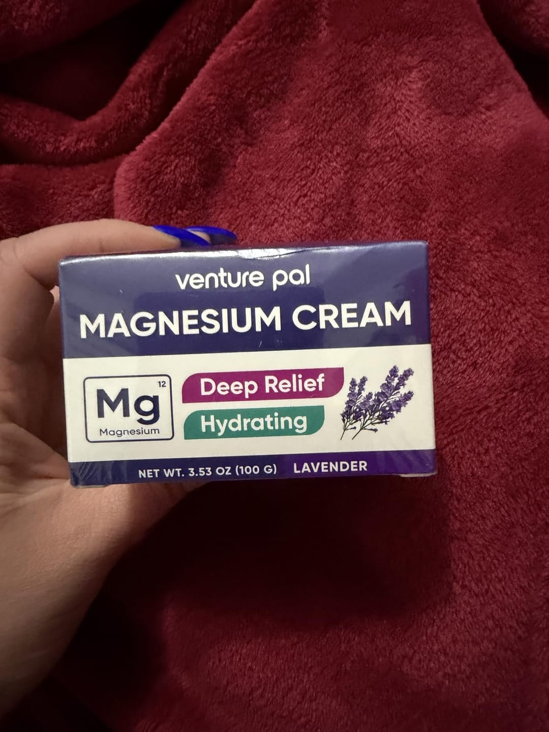 Customer photo review of Topical Magnesium Cream